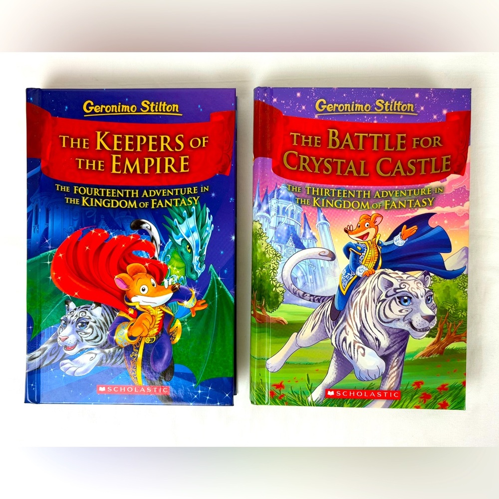 Geronimo Stilton Book Series - Lot of 2 Books